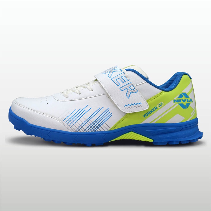 Nivia Yorker 2.0 Cricket Shoes 2 Blue/Green