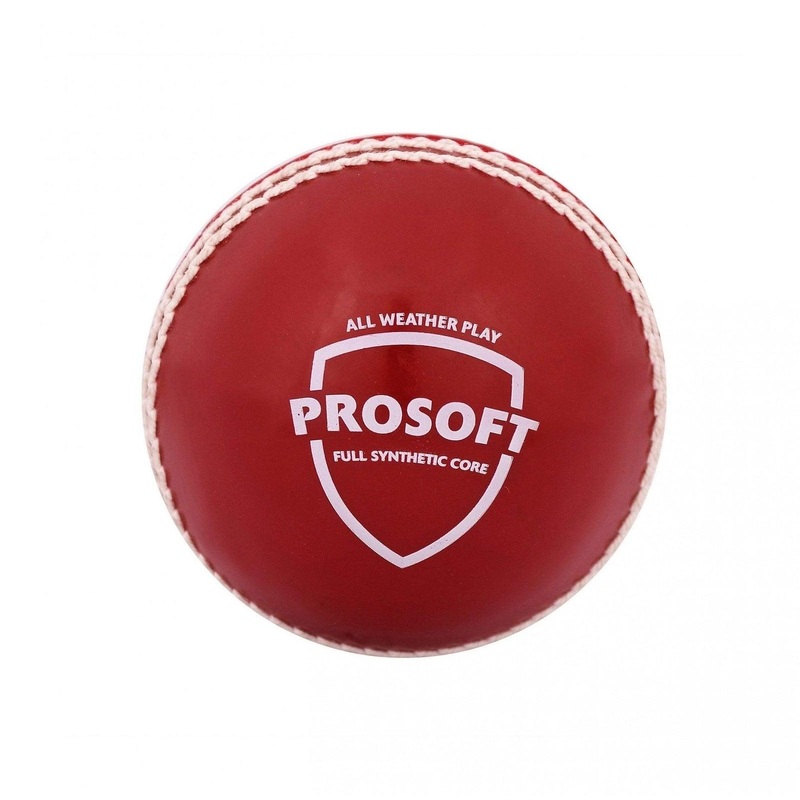 SG Prosoft synthetic Cricket Ball (Red)