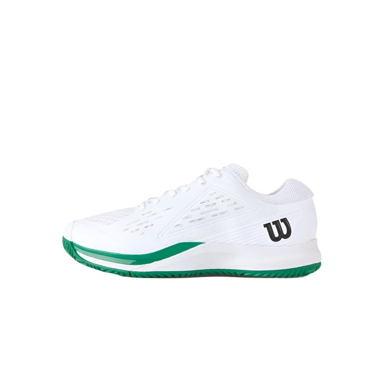 Wilson Junior Rush Pro Ace White/White/Bosphorus 4
