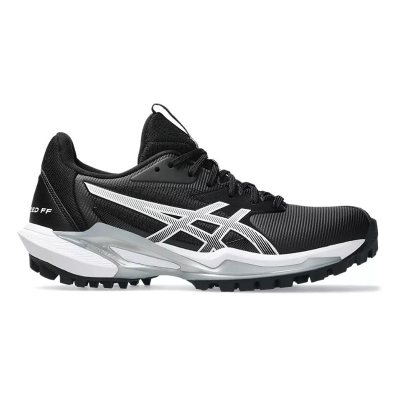 ASICS Women’s Field Speed FF 2 Turf Shoe Black/White-001 6
