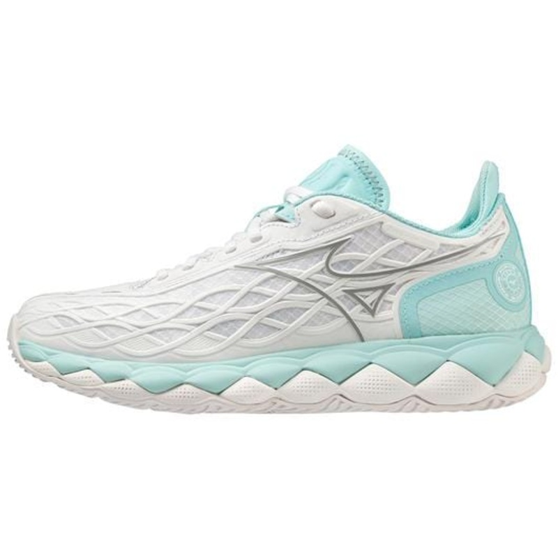 Women’s Wave Enforce Tour AC Tennis Shoe 6 White / Blue