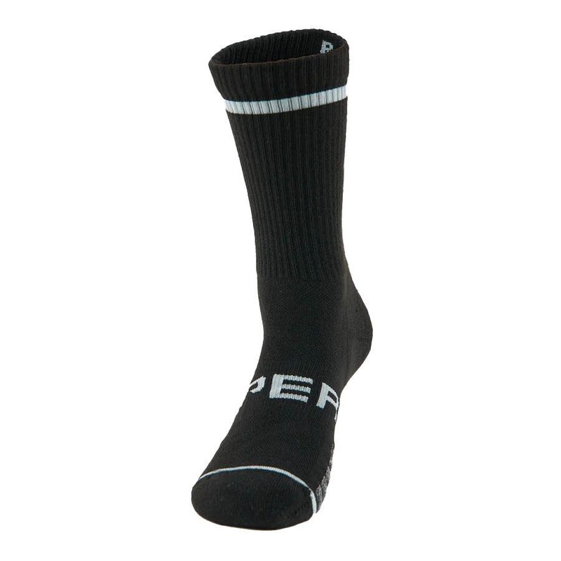 Experia Ultra Light Cushion Crew Tennis Socks Black