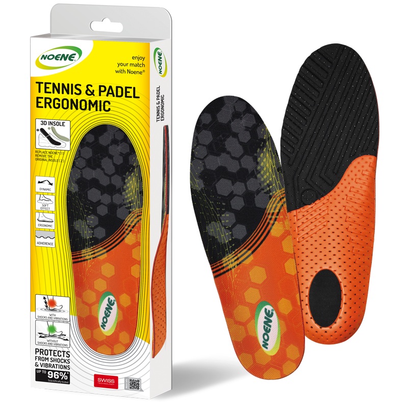 Noene Tennis & Padel Ergonomic Insole | Padel Soles