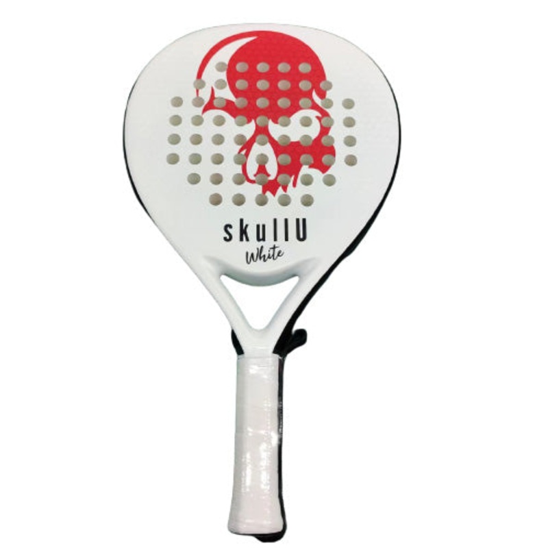 SkullU Padel Racket – White