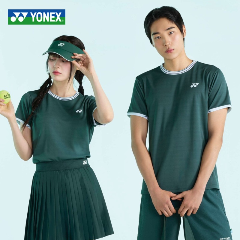YONEX Men’s T-Shirt 255TS013M GREEN 95(M)