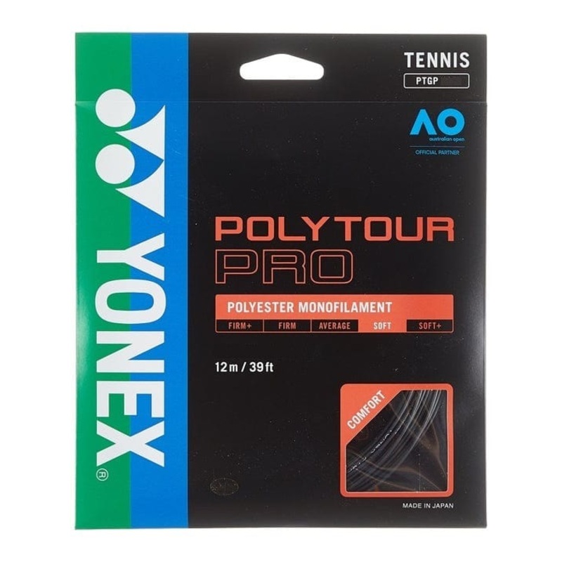 Yonex Polytour Pro Tennis String – Set 16g/1.30mm Yellow