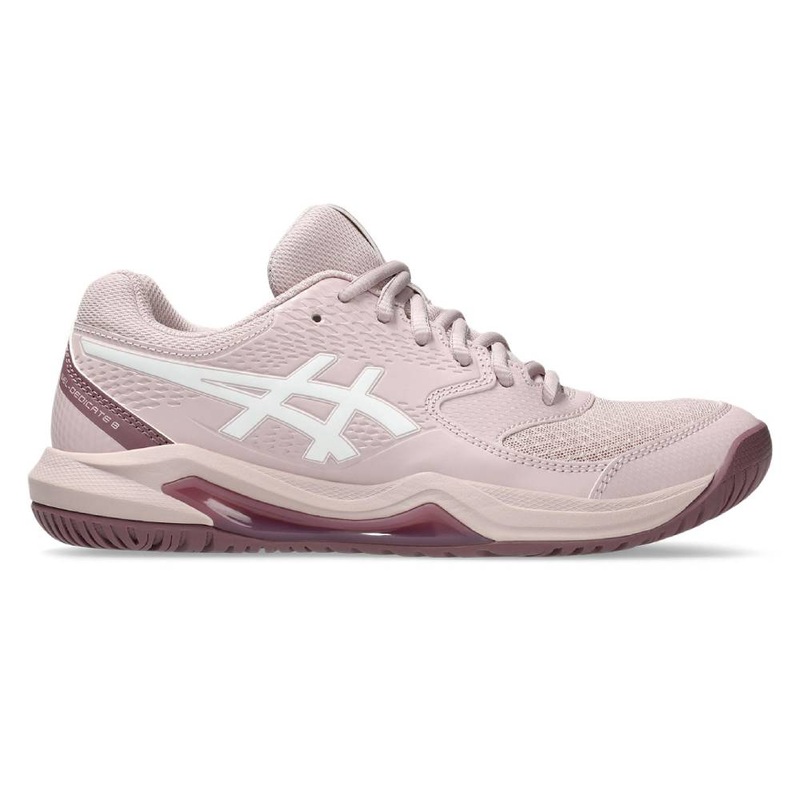 Asics Gel Dedicate 8 Women’s Tennis Shoe (Watershed Rose / White)