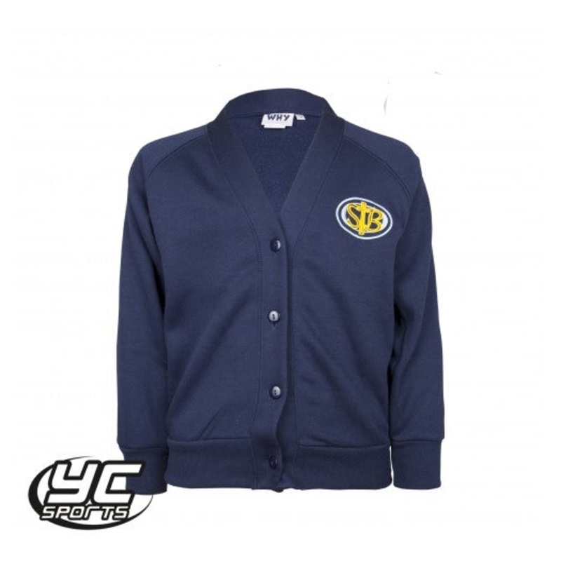 St Bernadette’s Primary School Cardigan 2/3 NAVY