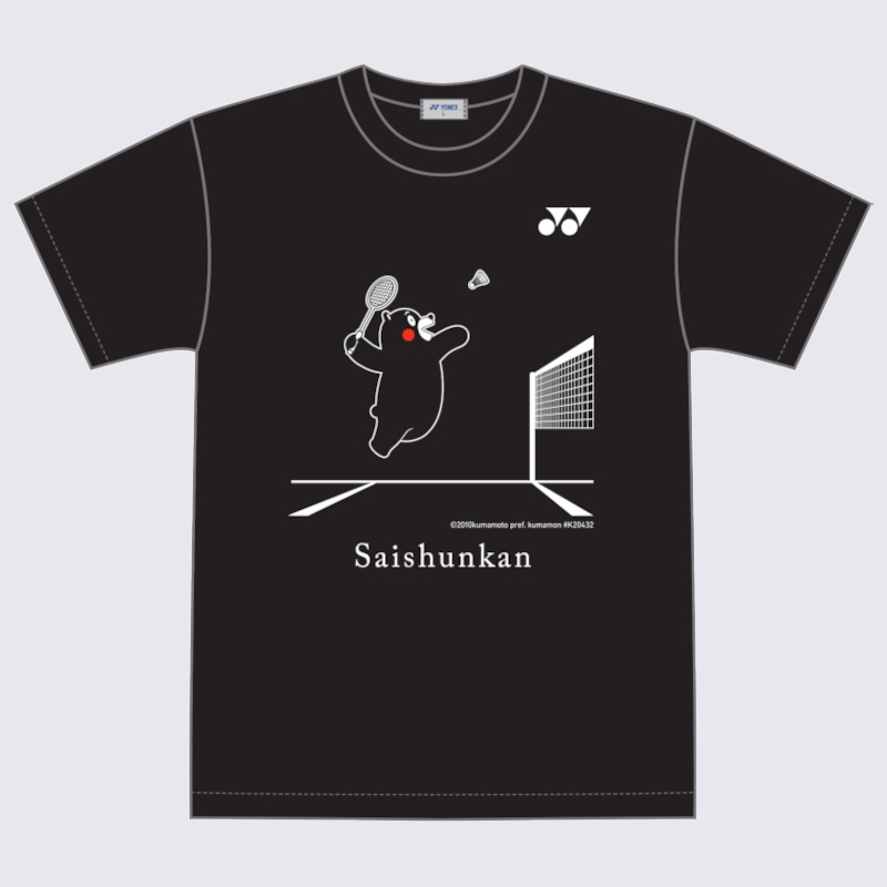 Yonex Kumamon Smash T-shirt Y0B23184 Black S