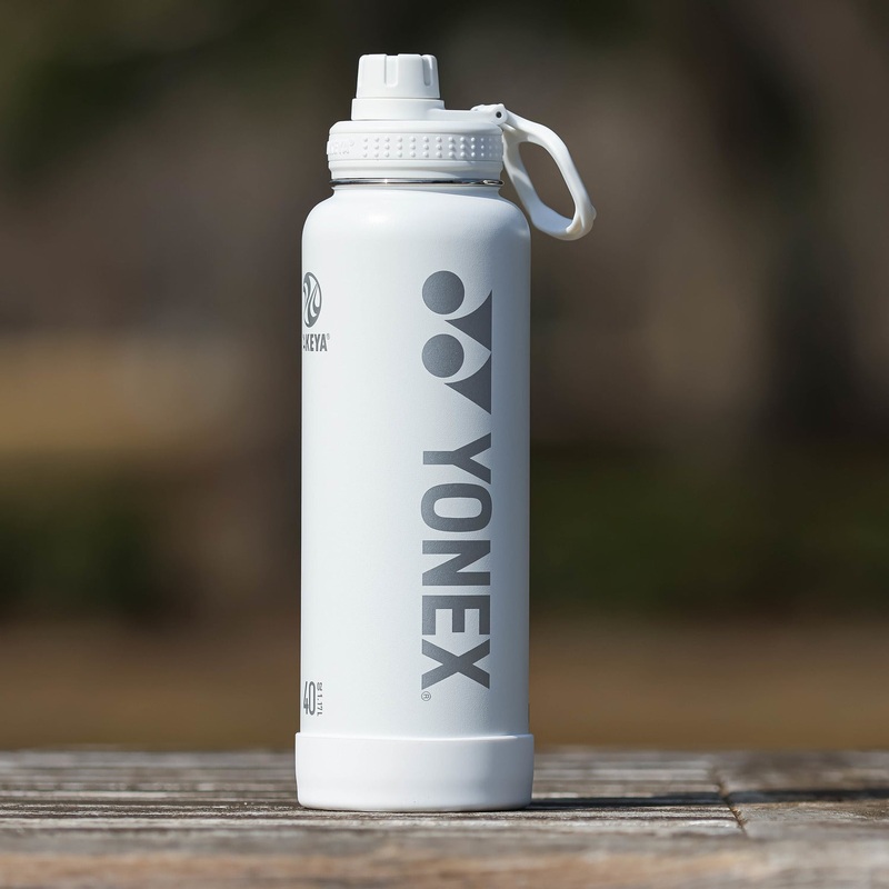 YONEX Stainless Steel Bottle 1.17L YOX00052 White