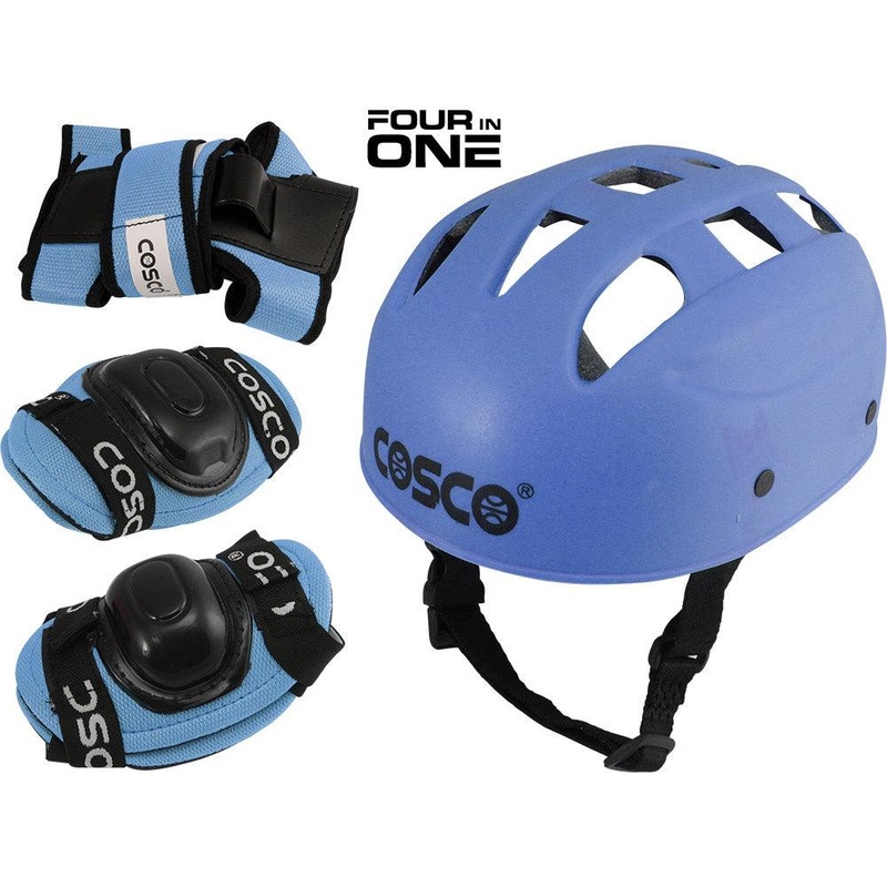 Cosco Defender Jr. Skating Protective Kit, Multicolour | KIBI Sports Green