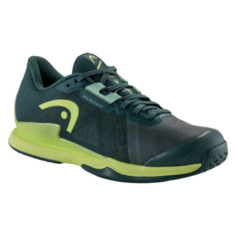Head Sprint Pro 3.5 Men’s Tennis Shoe (Green)
