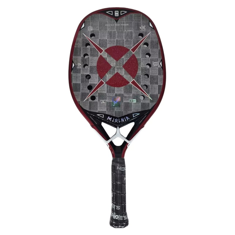 Heroe’s MJOLNIR 2024 Beach Tennis Racket with GLIPPER Treatment