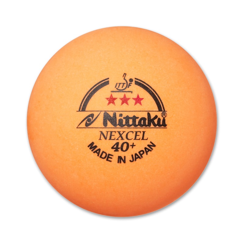 Nittaku 3-Star Nexcel 40+ Orange (12 Balls)