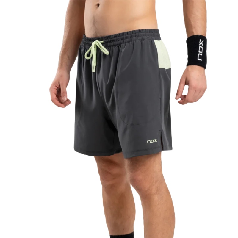 Pantaln Corto Nox Pro Charcoal Gris Hombre
