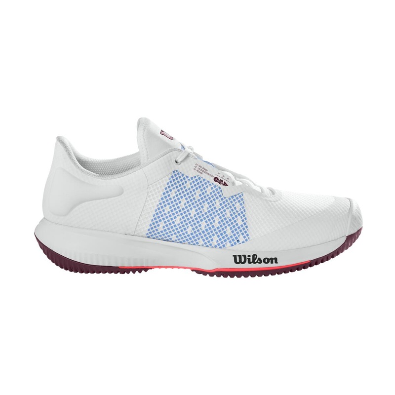Wilson Kaos Swift Women’s Tennis Shoe (White/Blue)