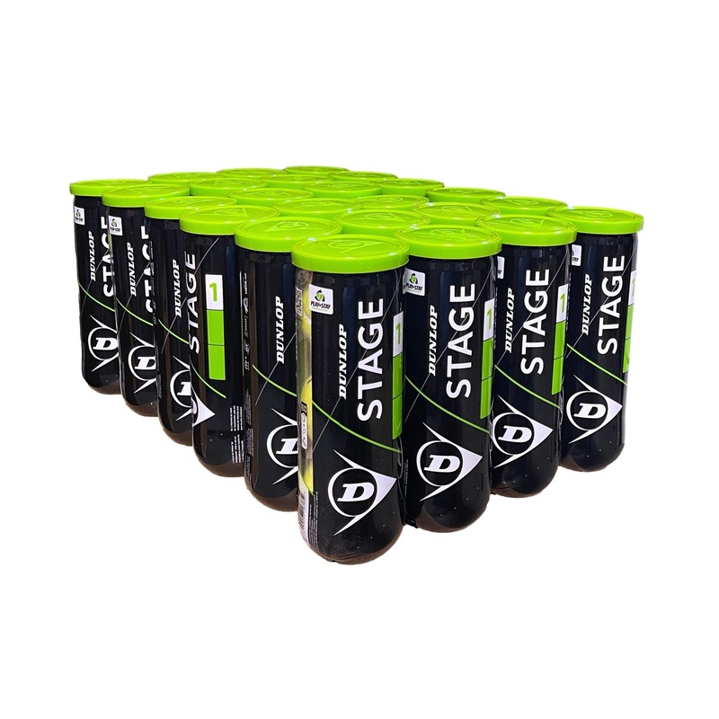 Dunlop Stage 1 Green Dot Tennis Balls