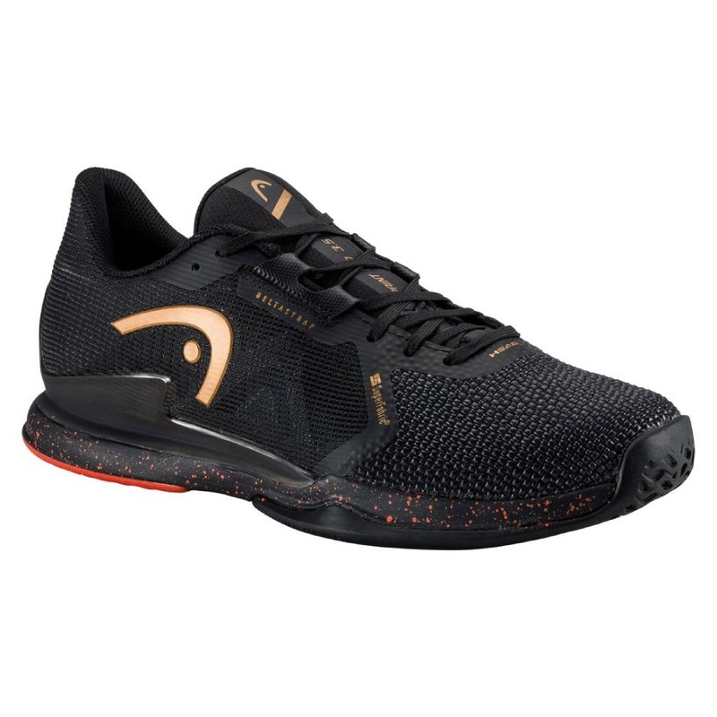 Head Sprint Pro 3.5 SF Men’s Tennis Shoe (Black/Orange)