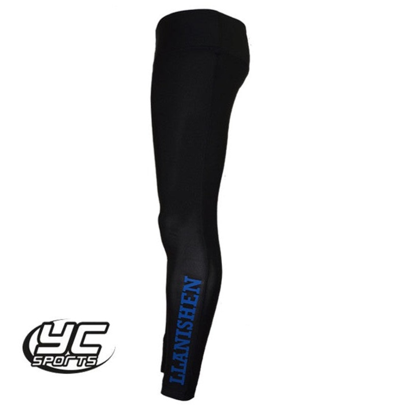 Llanishen High School Full Length Leggings GS BLACK