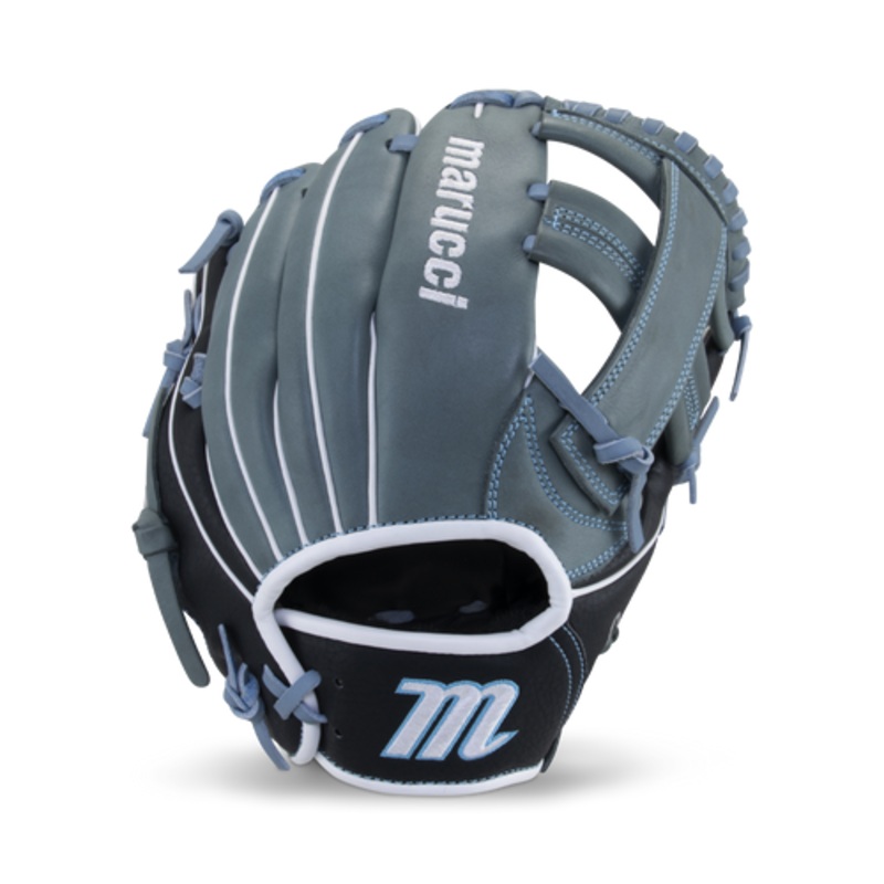 Marucci Caddo Fastpitch S Type 11″ Single Post Gray/Columbia Blue Right Hand Throw