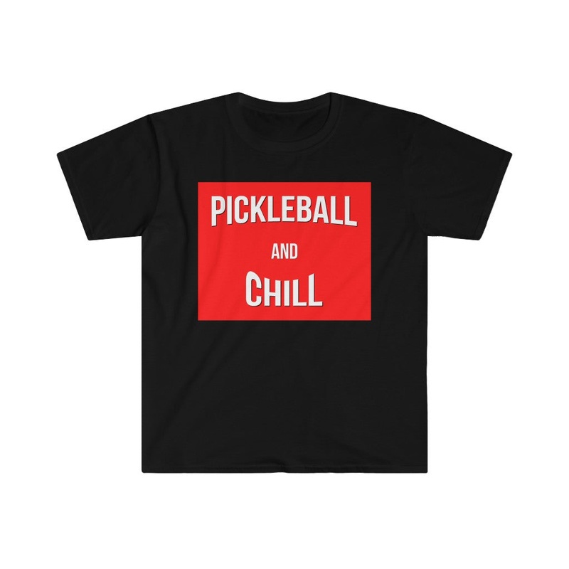 Men’s T-Shirt – Pickleball And Chill