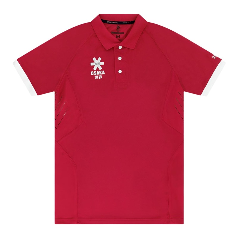Osaka Men Polo Jersey | Red