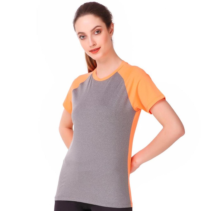 ReDesign Performance T-shirt | Women | KIBI Sports M Grey/Orange