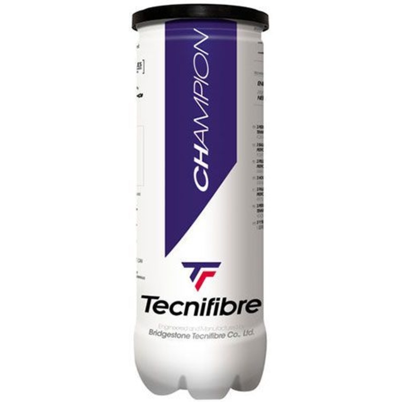 Tecnifibre Champion Balls Can | Kibi Sports 3 Ball : 1 Can