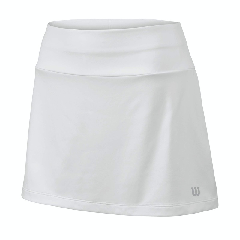 Wilson Girls’ Core 11 Inch Skirt (White)