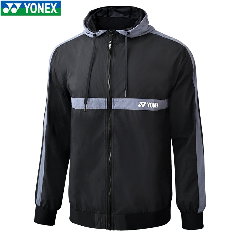 YONEX Men’s Hooded Jacket 150073BCR M