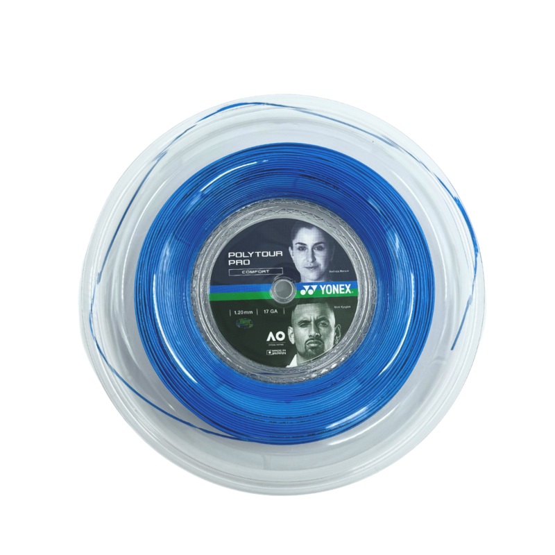 Yonex Polytour Pro String 1.20mm Tennis String BLUE Reels 200M