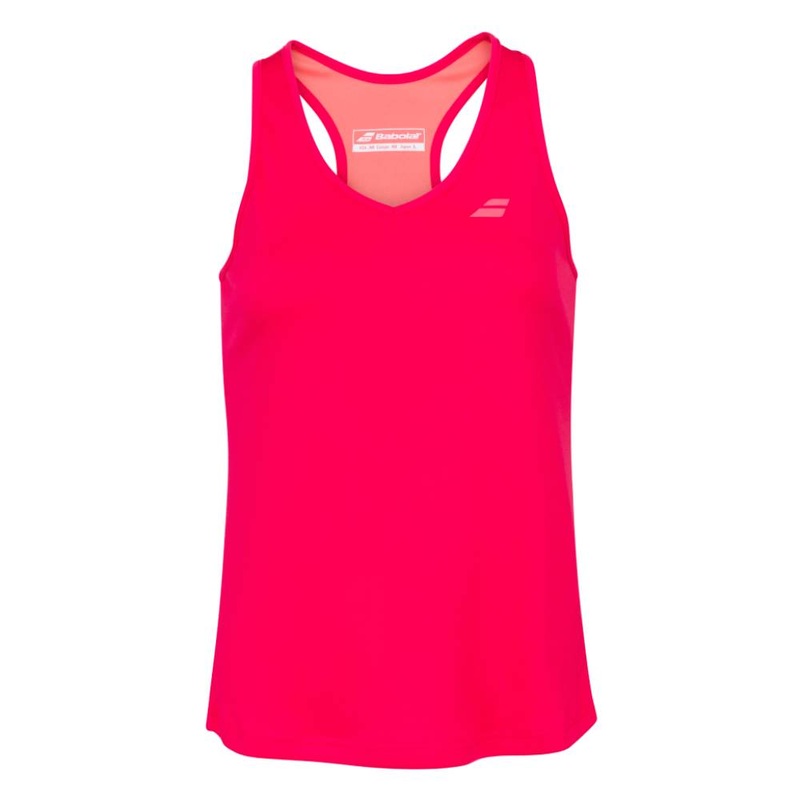 Babolat Women’s Play Tank Top (Red Rose)
