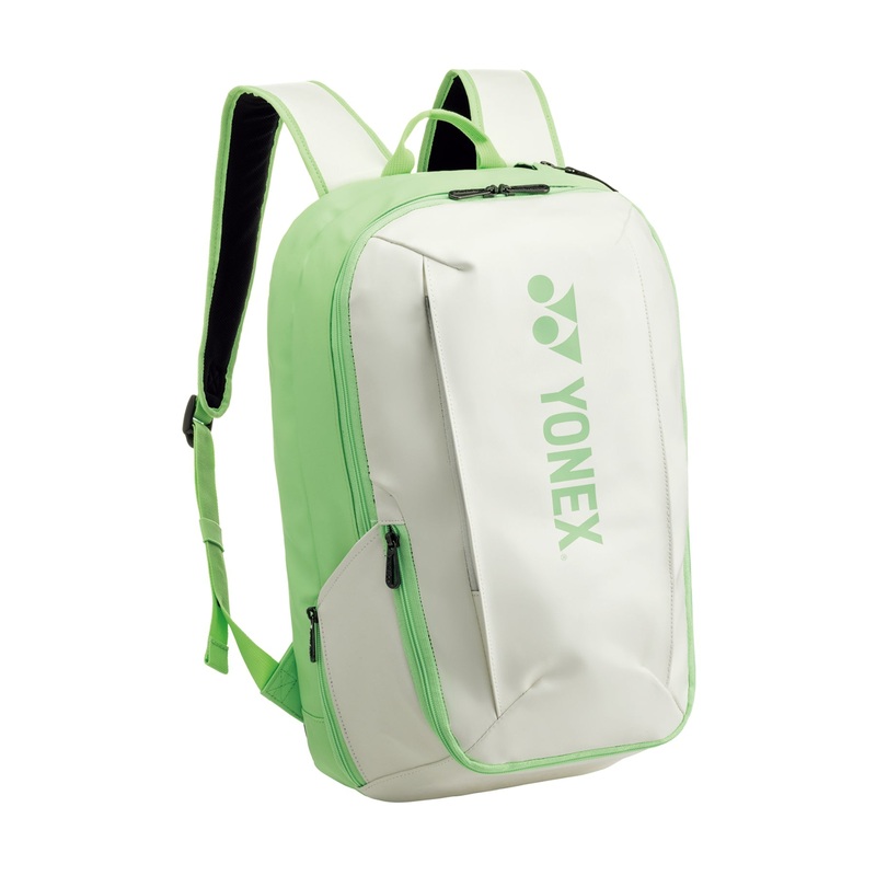 (CLEARANCE) YONEX Active Badminton/Tennis Backpack White/Green BA82412EX