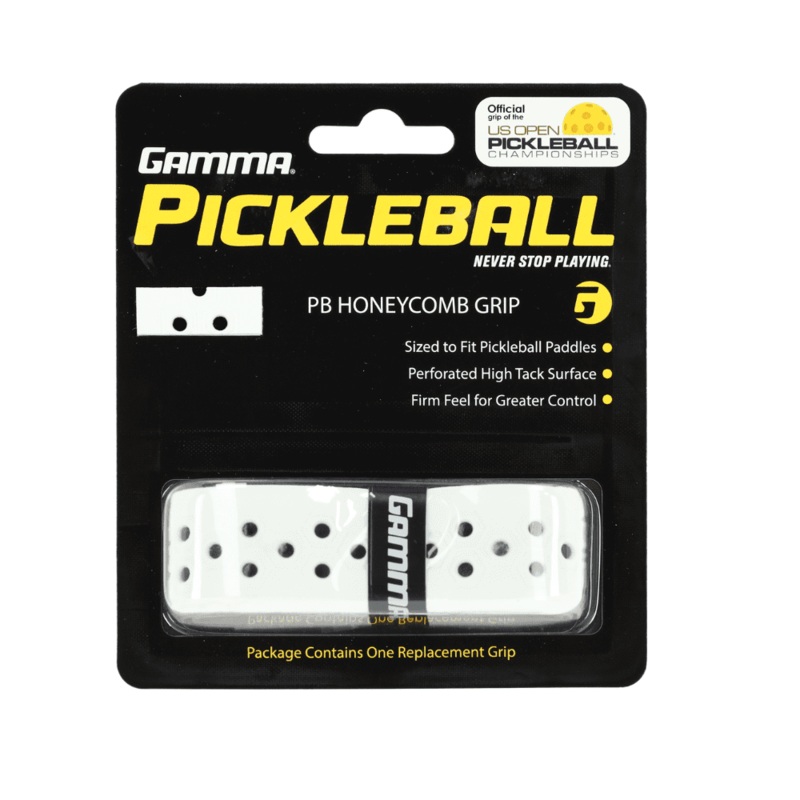 Gamma Sports – Honeycomb Replacement Grip – White