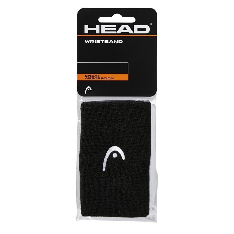 Muequeras Head Negro 5