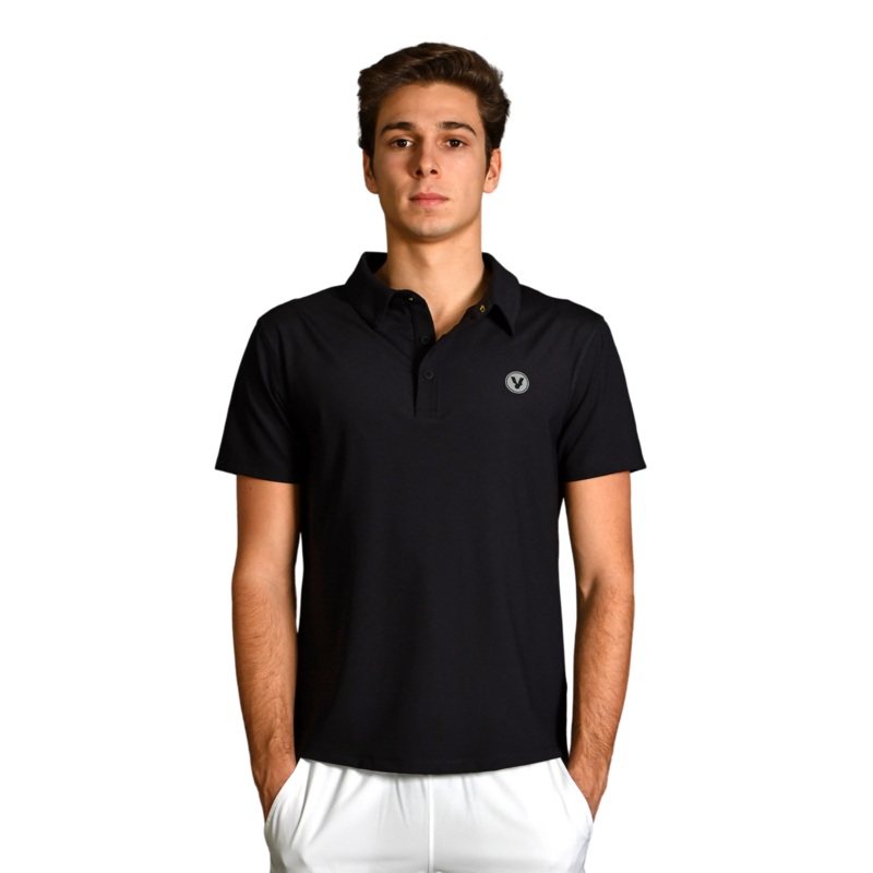 Volt Performance Polo Shirt Black