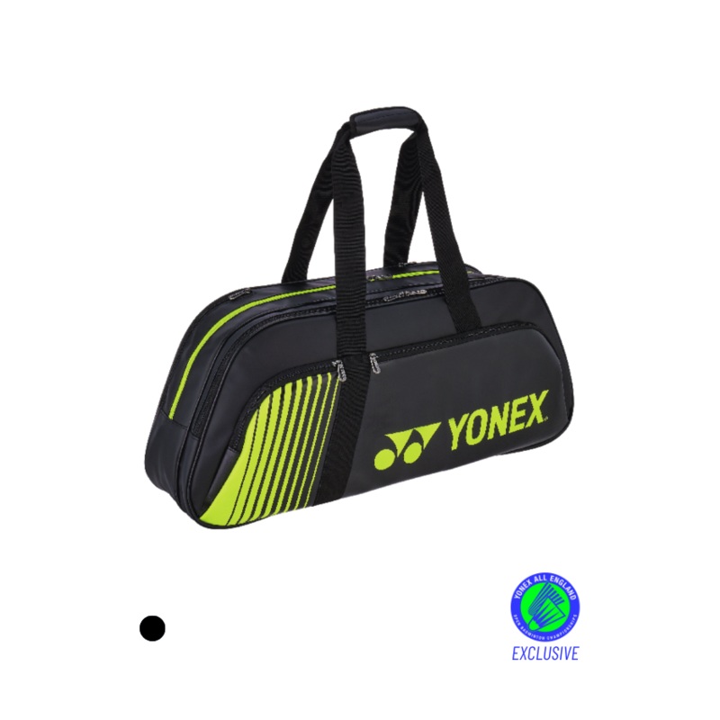 Yonex BA82431WEX Active Tournament Bag Black/Lime Green BLACK/LIME GREEN Tournament Bag