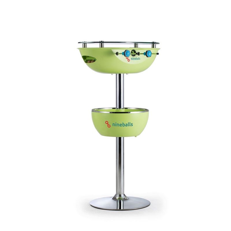 9Balls India | 2 in 1 Party Foosball Table – Green | KIBI Sports