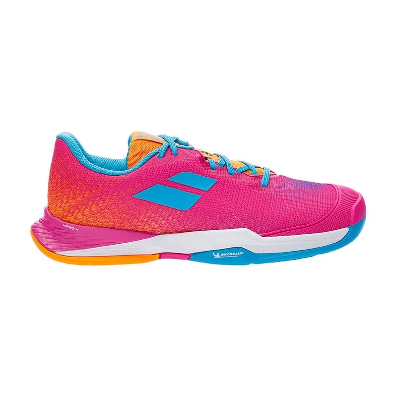 Babolat Jet Mach 3 All Court Junior Tennis Shoe 1 French Blue