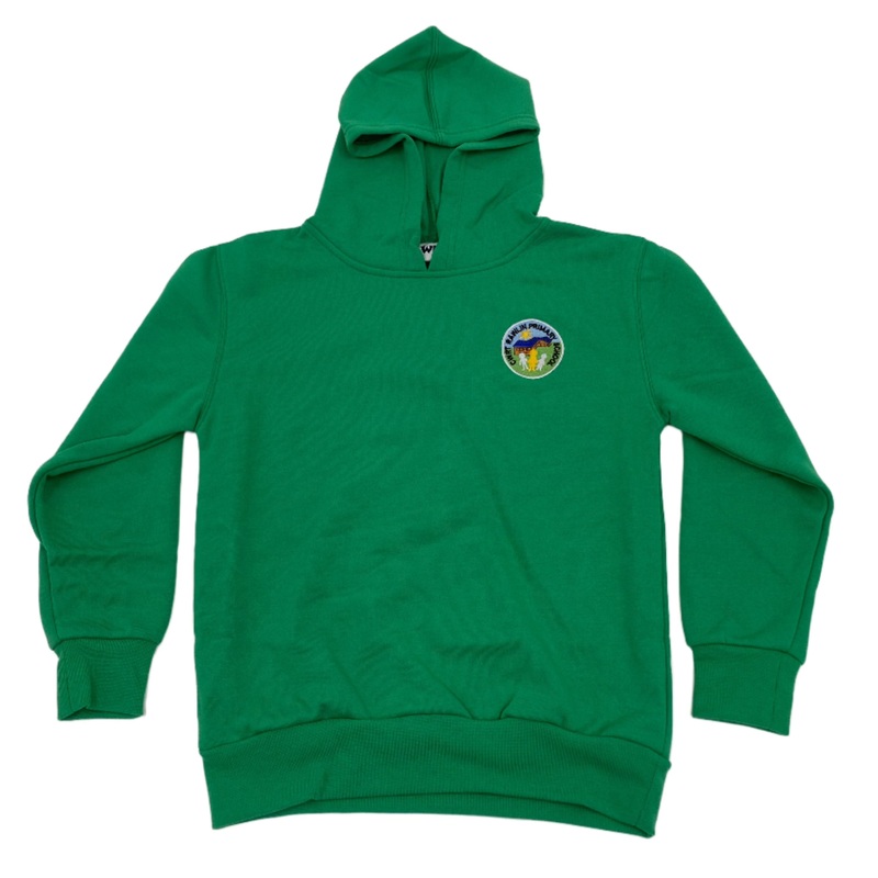 Cwrt Rawlin Hooded Sweatshirt 2/3 Bright Emerald