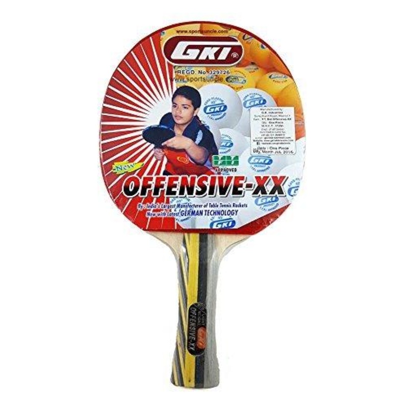 GKI Offensive XX Table Tennis Racquet | KIBI Sports