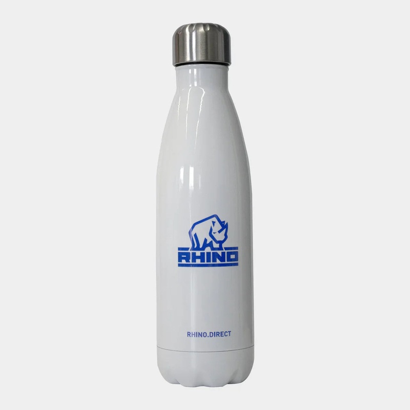 Rhino Stainless Steel Water Bottle STEBOT WHITE O/S White One Size