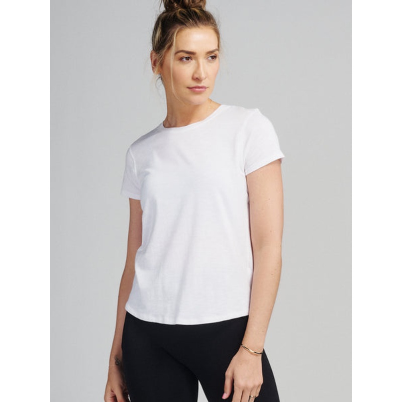 Tasc Women’s Recess Fitness T-Shirt White XSmall