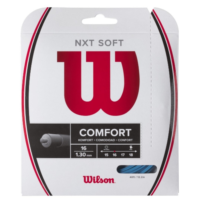 Wilson NXT Soft 16/1.30 Tennis String (Blue)