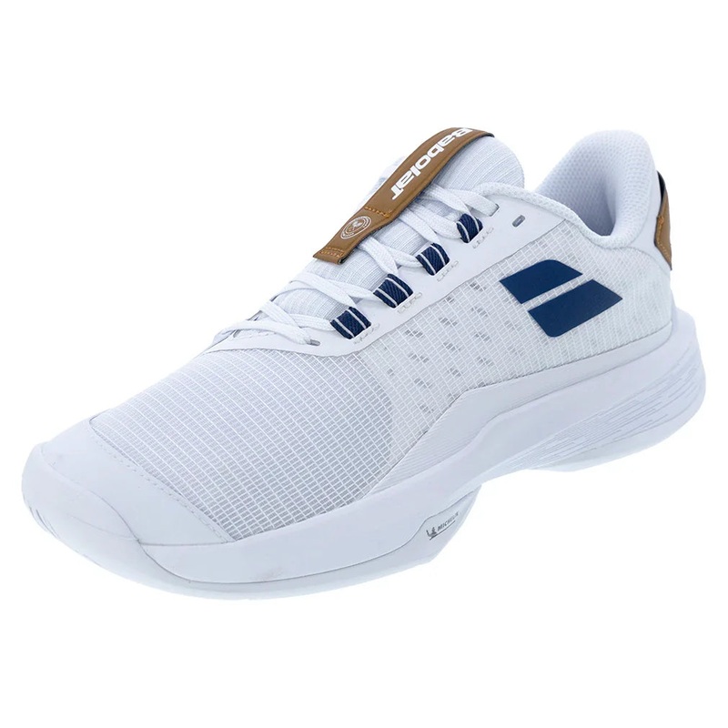 Women`s Jet Tere 2 Wimbledon Tennis Shoes White and Blue Navy