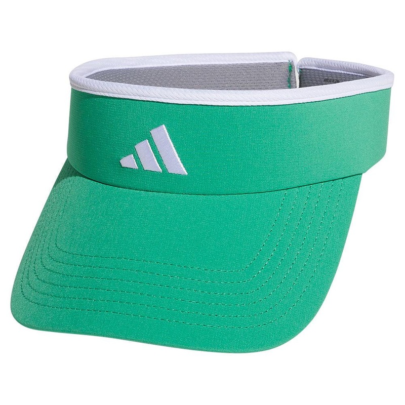Women`s Match 2 Visor Semi Court Green and White