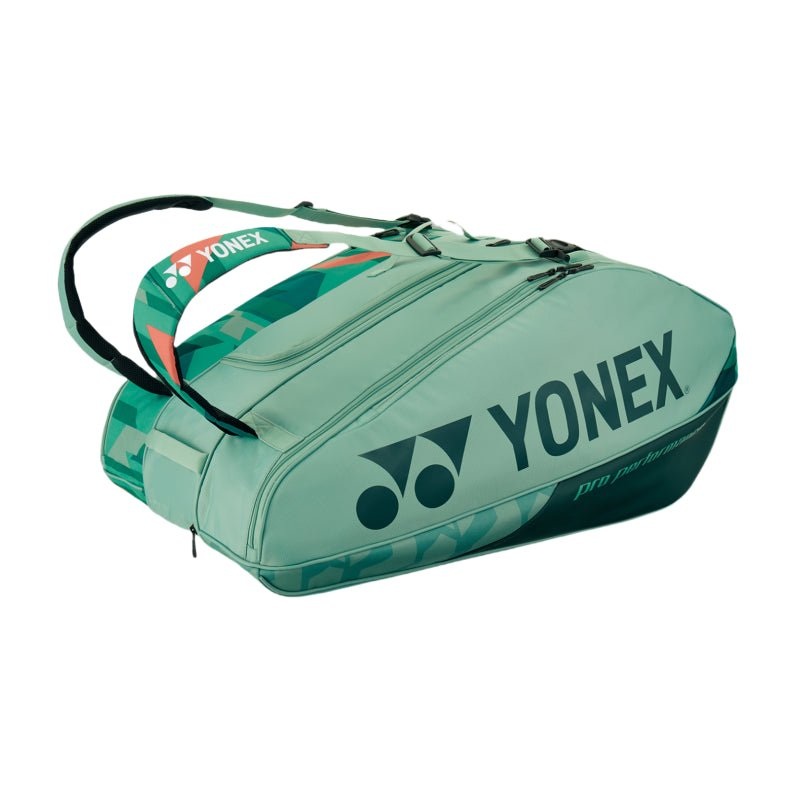 YONEX Pro Racquet Bag (12 pcs) [WIDE] for Badminton & Tennis  BA924212 Olive Green