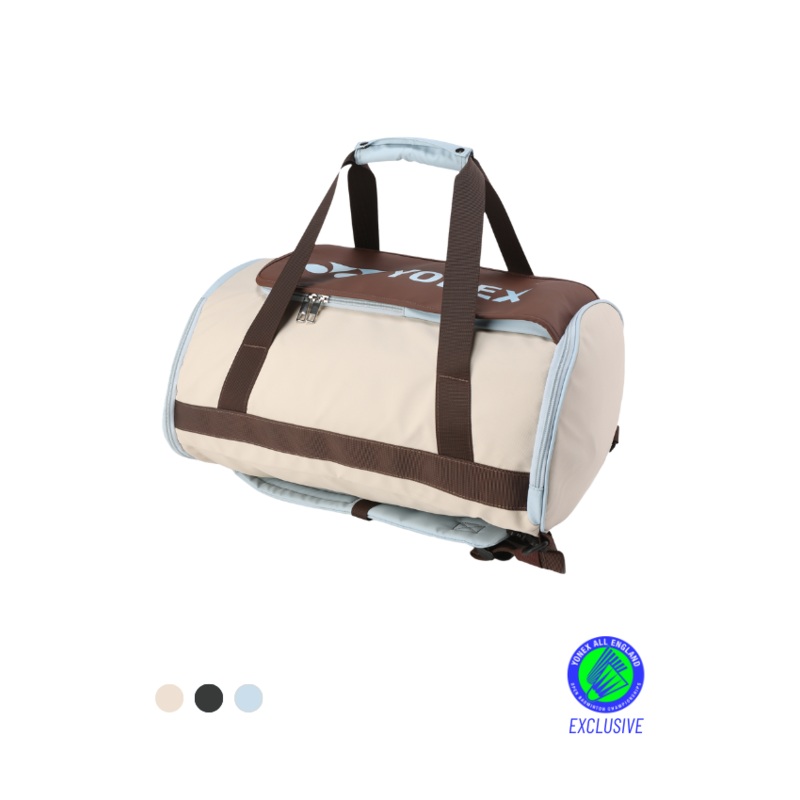 Yonex Support Two Way Boston (BA32503EX) Bag White Off White One Size