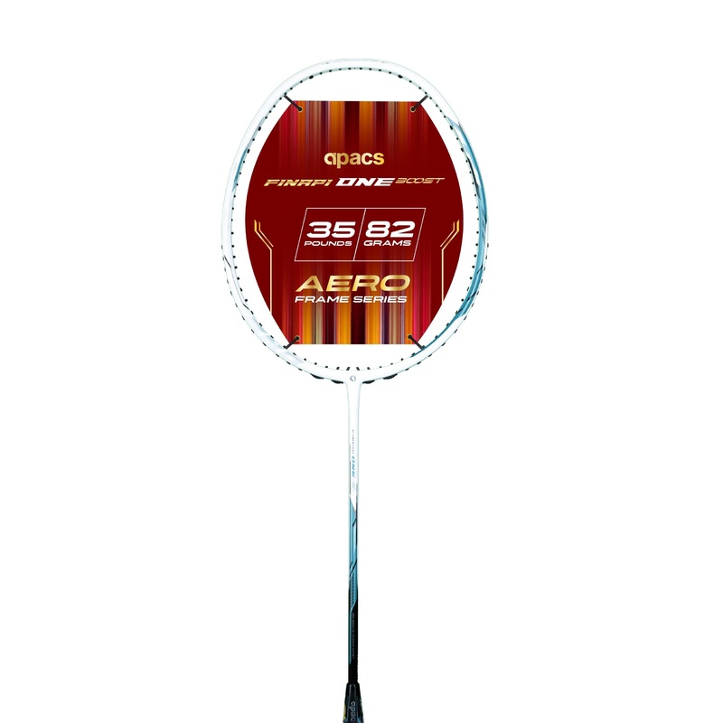 Apacs Finapi One Boost Badminton Rackets White Blue