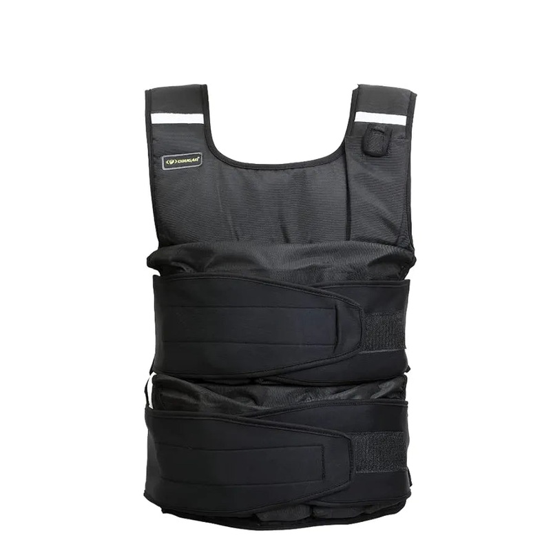 COUGAR VAPOR Comfortable Durable Adjustable Practical Weighted Vest | 10kg Load Capacity | Kibi SPorts 10.0 Kilograms